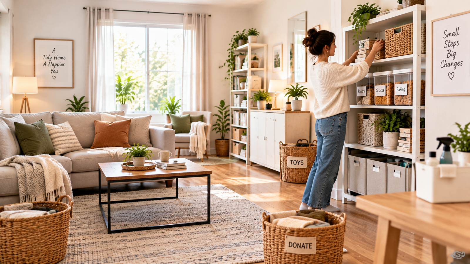 How to Organize Your Home Step by Step