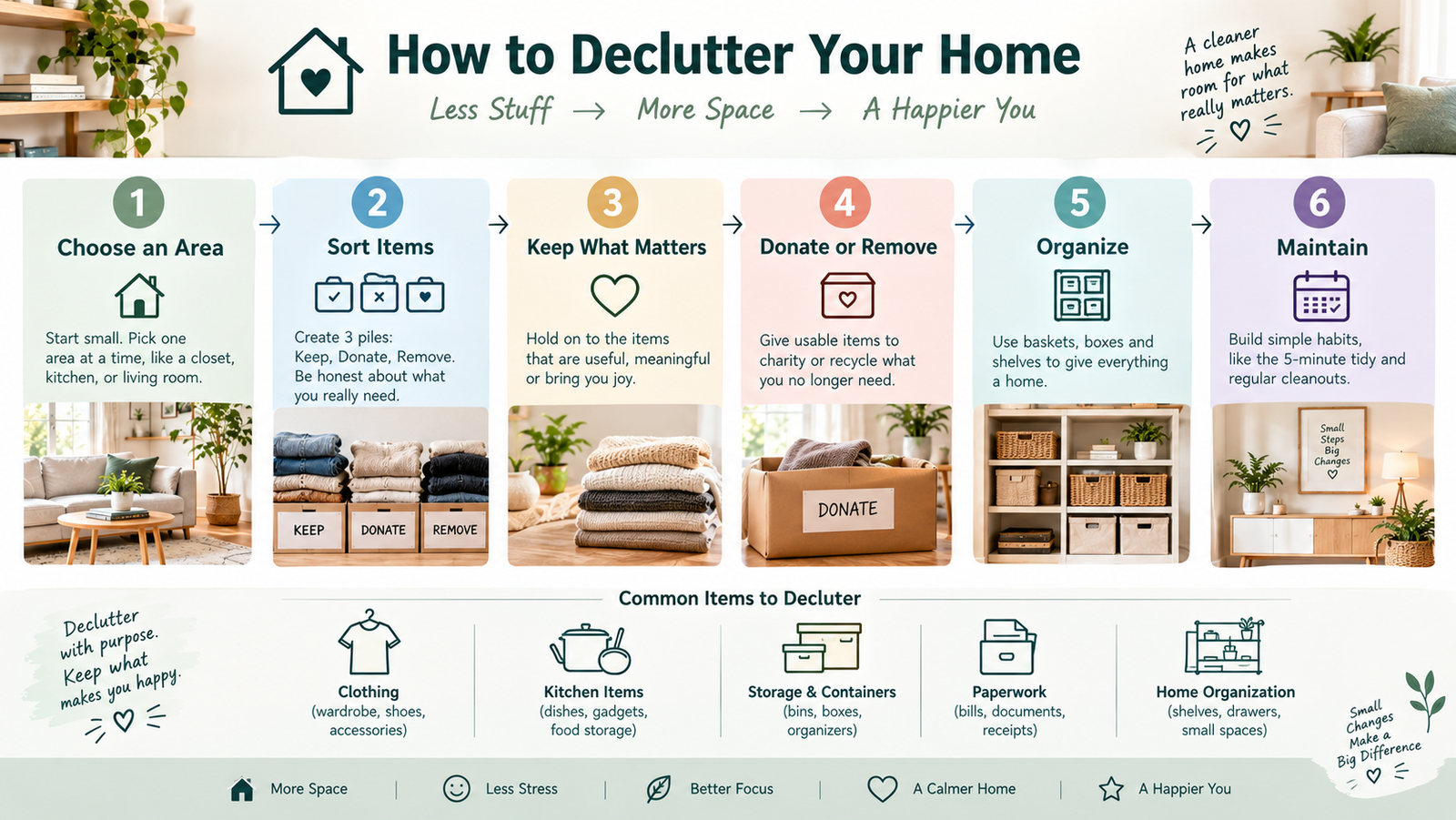 How to Declutter Your Home